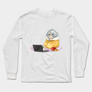 Anime chibi boy Long Sleeve T-Shirt